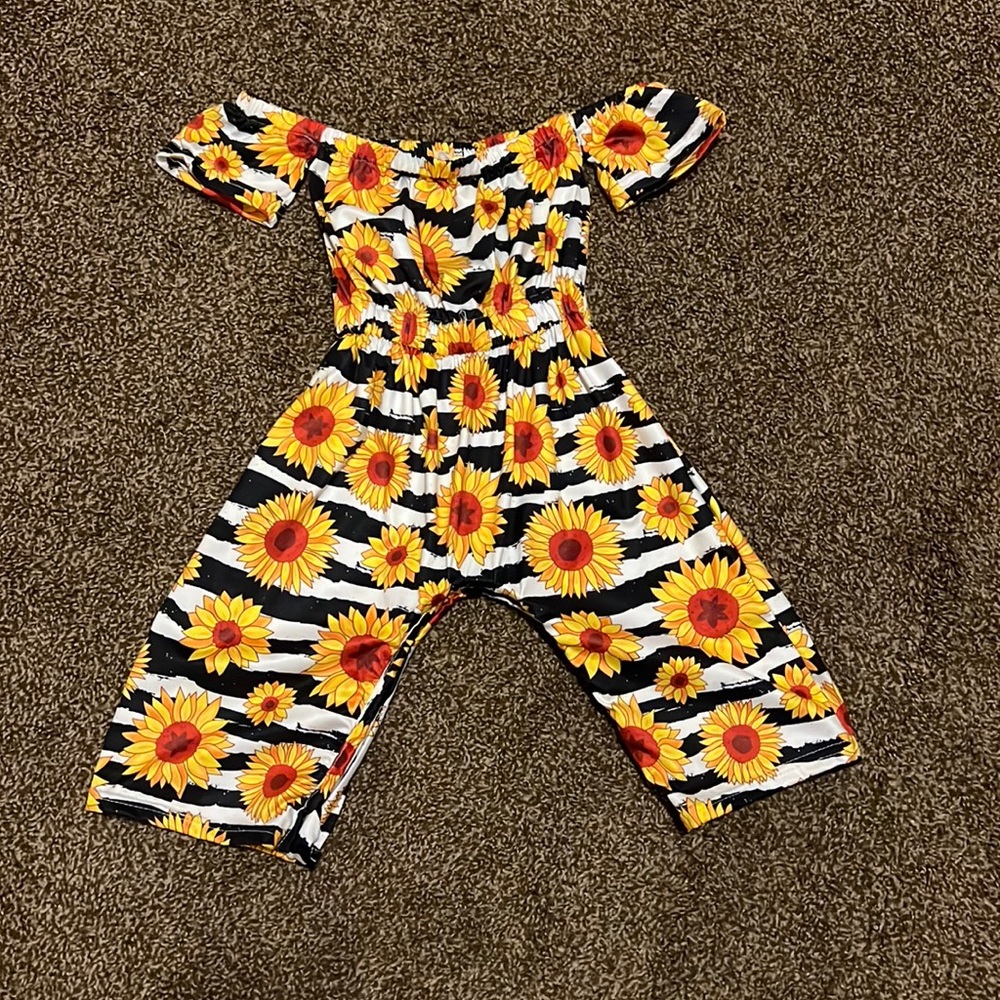 Sunflower romper